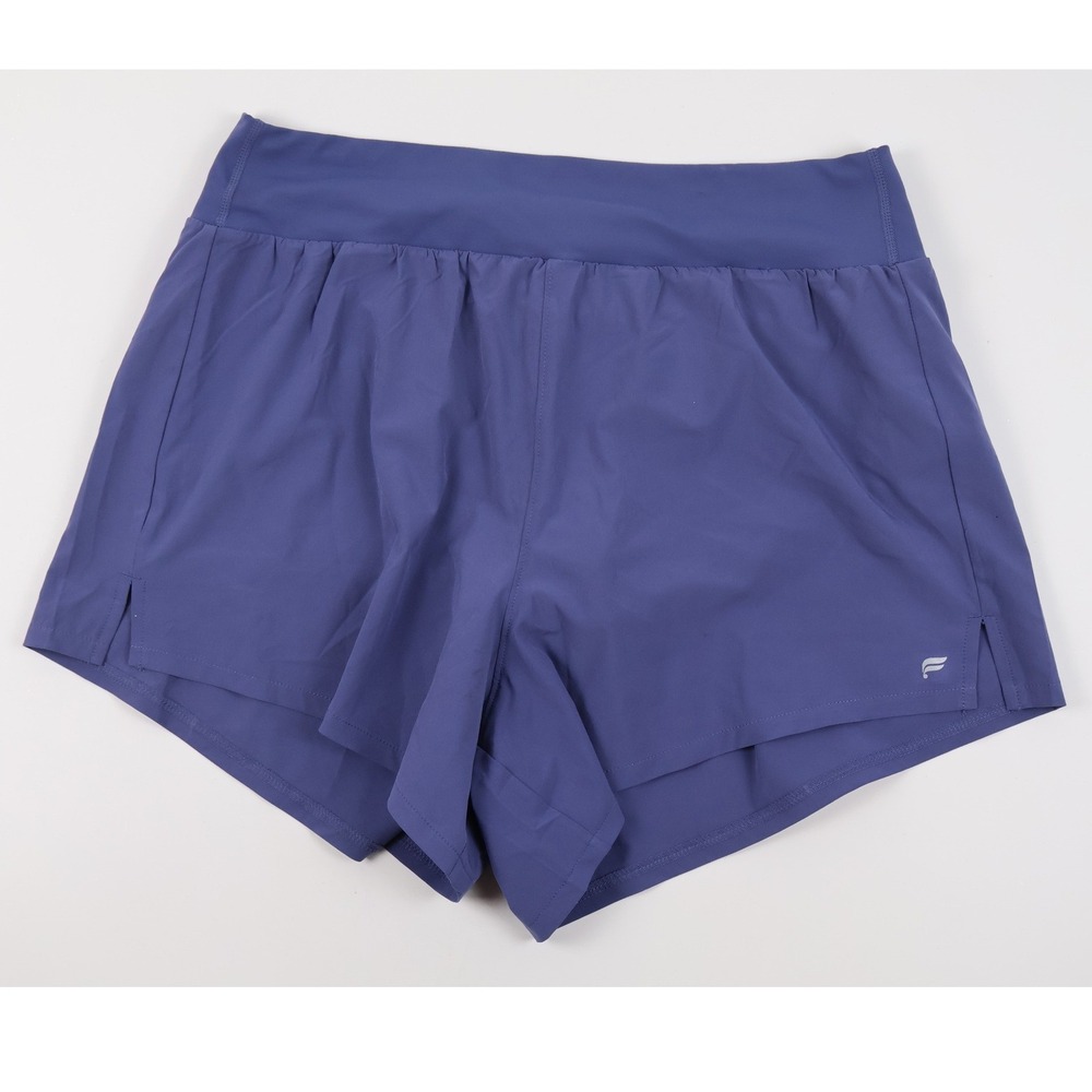 Fabletics Athletic Shorts On-the-Go Blue Solid XL NWT